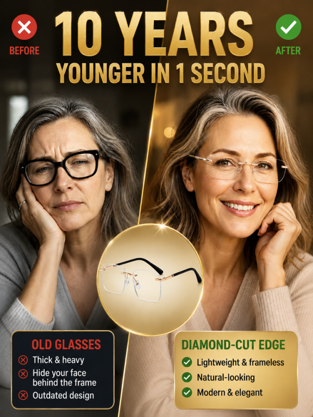 Comparison of framed and rimless eyewear styling
